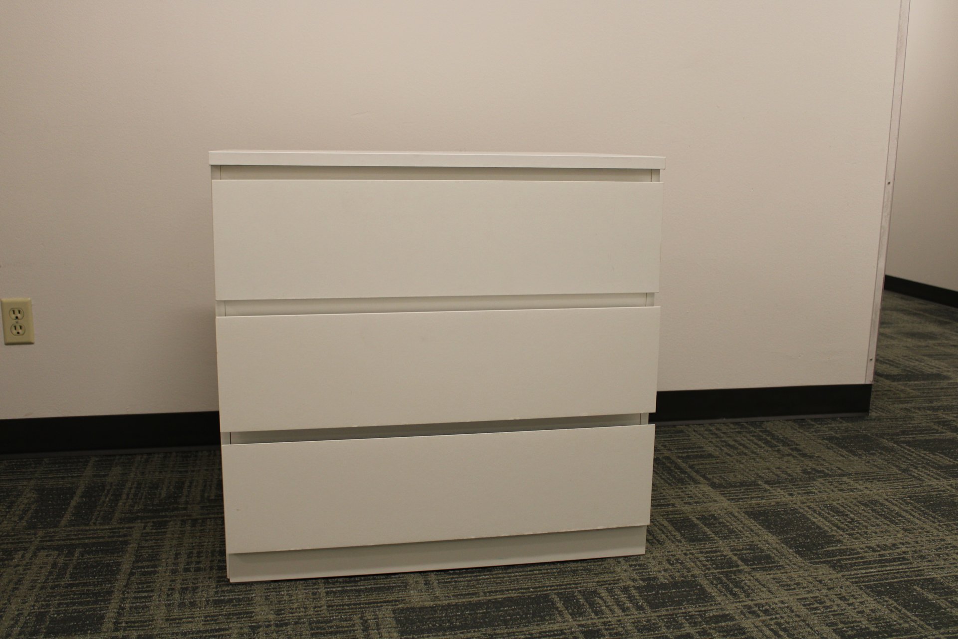 White dresser