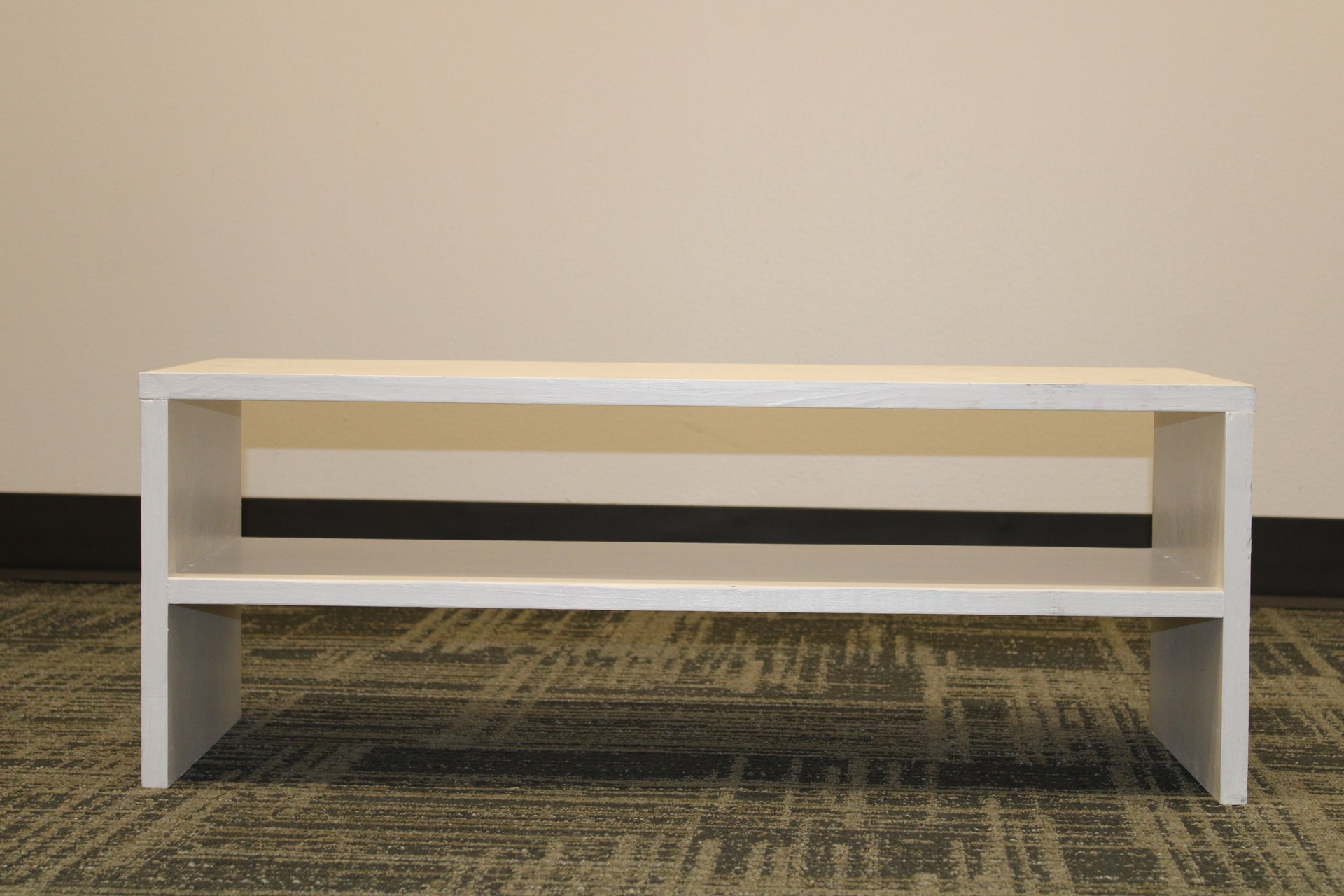 Two shelf shoe organizers