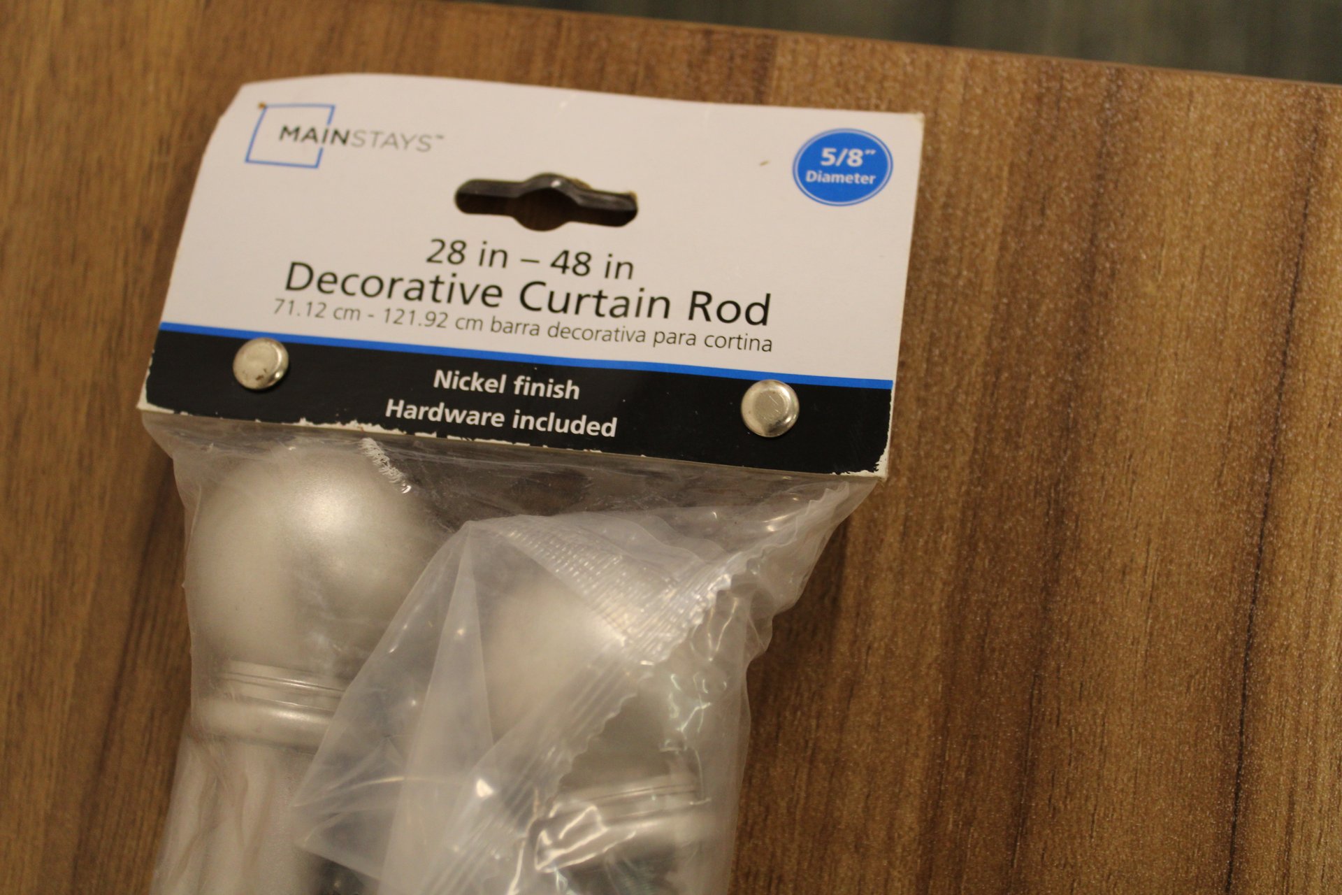 2 matching Decorative curtain rods