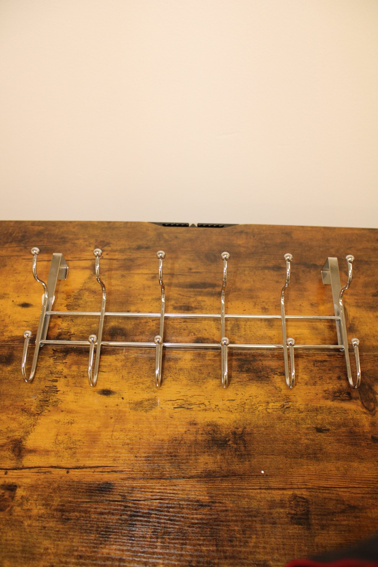 Over the door hook rack